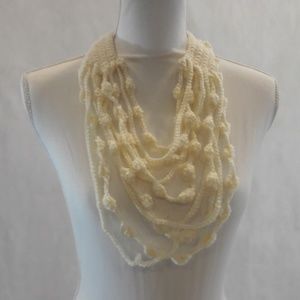Maxi Collar, Necklace, Handcrafted, Crochet